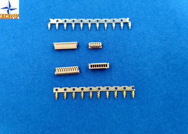 Chine connecteur gris UL-énuméré de rabattement miniature d&#039;affichage de Lvds de couleur de connecteur de lancement de 1.25mm usine
