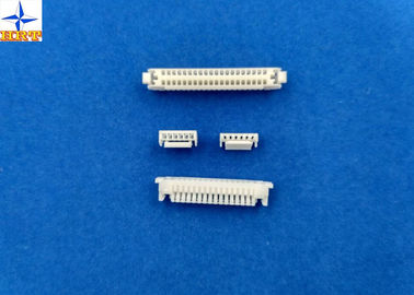 Chine Connexion simple de carte de rangée, matériaux blancs du connecteur PA66 de GH de connecteur de fil de carte PCB usine
