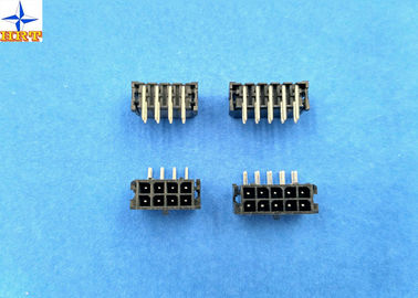 Chine Double connecteur de gaufrette de rangée avec le lancement de 3.0mm pour le fil de lueur d&#039;en-tête de Micro-ajustement de connecteur de carte PCB capable usine